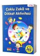 4 Ya oklu Zeka ve Dikkat Aktivitesi - Mavi Kitap Aktif Zeka Yaynlar