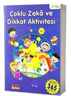 3 Ya oklu Zeka ve Dikkat Aktivitesi - Mavi Kitap Aktif Zeka Yaynlar