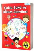 3 Ya oklu Zeka ve Dikkat Aktivitesi - Krmz Kitap Aktif Zeka Yaynlar