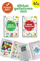 Kk Dahiler Dikkat Gelitirme Seti (2 Kitap Takm) 6+ Ya (Pedagog Onayl) ndigo ocuk
