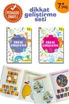 Kk Dahiler Dikkat Gelitirme Seti (2 Kitap Takm) 7 + Ya (Pedagog Onayl) ndigo ocuk