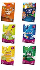 4-6 Ya Okul ncesi Evde Etkinlik Seti (6 Kitap) Yeti Kitap
