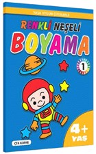 Renkli Neeli Boyama 1 4+ Ya Pinokyo Yaynlar