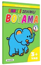 Renkli Sevimli Boyama 1 3+ Ya Pinokyo Yaynlar