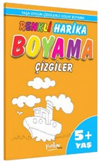 Renkli Harika Boyama izgiler 5+ Ya Pinokyo Yaynlar