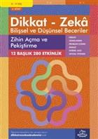 8-9 Ya Dikkat - Zeka Bilisel ve Dnsel Beceriler 4. Kitap - Zihin Ama ve Pekitirme Dikkat ve Zeka Akademisi Yaynlar