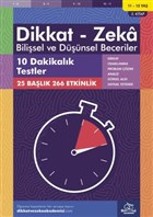 11-12 Ya Dikkat - Zeka Bilisel ve Dnsel Beceriler 3. Kitap - 10 Dakikalk Testler Dikkat ve Zeka Akademisi Yaynlar