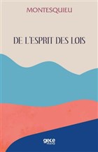 De L`esprit Des Lois Gece Kitapl