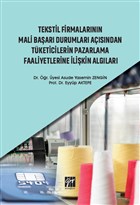 Tekstil Firmalarnn Mali Baar Durumlar Asndan Tketicilerin Pazarlama Faaliyetlerine likin Alglar Gazi Kitabevi