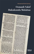 Osmanl Vakf Hukukunda Mukataa ktisat Yaynlar