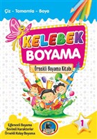 Kelebek Boyama Kitab (8 Kitap Takm) Karatay ocuk