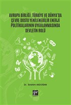 Avrupa Birlii, Trkiye ve Dnya`da evre Dostu Yenilenebilir Enerji Politikalarnn Uygulanmasnda Devletin Rol Gazi Kitabevi