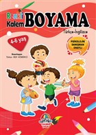 Renkli Kalem Boyama / ocuklar Yamur ocuk