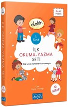 1. Snf Elakin lk Okuma Yazma Seti (10 Kitap Takm) Parlt Yaynlar
