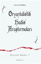 Oryantalistik Hadis Aratrmalar Ankara Okulu Yaynlar