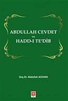 Abdullah Cevdet ve Hadd- Te`dib Ekin Basm Yayn
