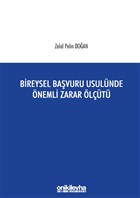 Bireysel Bavuru Usulnde nemli Zarar lt On ki Levha Yaynlar