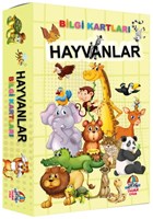Hayvanlar Bilgi Kartlar Yamur ocuk