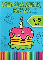 Rengarenk Boya - Mavi Kitap (4/5 Ya) Doan Egmont Yaynclk