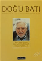 Dou Bat Dnce Dergisi Say: 16 Ge Aydnlanmann Erken Aydnlar Dou Bat Dergileri