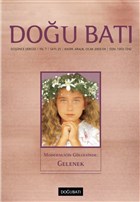 Dou Bat Dnce Dergisi Say: 25 Modernliin Glgesinde: Gelenek Dou Bat Dergileri