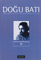 Dou Bat Dnce Dergisi Say: 37 Entelekteller 3 Dou Bat Dergileri
