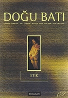 Dou Bat Dnce Dergisi Say: 4 Etik Dou Bat Dergileri