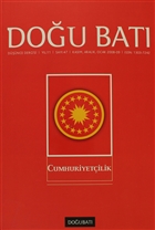 Dou Bat Dnce Dergisi Say: 47 Cumhuriyetilik Dou Bat Dergileri