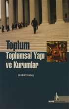 Toplum Toplumsal Yap ve Kurumlar Dou Ktphanesi