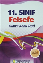 Gvender - 11. Snf Felsefe Yldzl Konu Testi Gvender Yaynlar