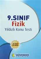 Gvender - 9. Snf Fizik Yldzl Konu Testi Gvender Yaynlar