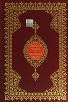 Kur`an- Kerim ve Muhtasar Meali (Orta Boy - Renkli - Sade) Hayrat Neriyat