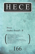 Hece Aylk Edebiyat Dergisi Say: 166 Hece Dergisi