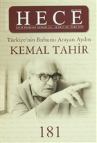 Hece Aylk Edebiyat Dergisi Kemal Tahir zel Says: 181 (Ciltsiz) Hece Dergisi