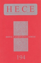 Hece Aylk Edebiyat Dergisi Say: 194 Hece Dergisi