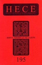 Hece Aylk Edebiyat Dergisi Say: 195 Hece Dergisi
