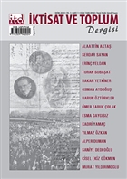 ktisat ve Toplum Dergisi Say: 1 ktisat ve Toplum Dergisi