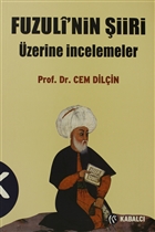 Fuzuli`nin iiri zerine ncelemeler Kabalc Yaynevi