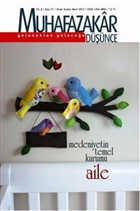 Muhafazakar Dnce Dergisi Say: 31 Yl: 8 Ocak-ubat-Mart 2012 Kadim Yaynlar