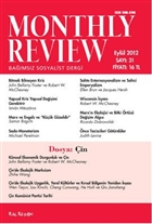 Monthly Review Bamsz Sosyalist Dergi Say: 31 / Eyll 2012 Monthly Review Dergisi