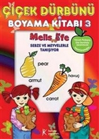 iek Drbn Boyama Kitab - 3 Kelime Yaynlar