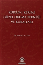 Kur`an- Kerim`i Gzel Okuma Teknii ve Kurallar Marmara niversitesi lahiyat Fakltesi Vakf
