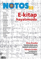 Notos yk ki Aylk Edebiyat Dergisi Say : 23 Notos yk Dergisi