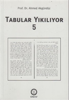 Tabular Yklyor - 5 Osmanl Aratrmalar Vakf