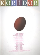 Koridor Kltr Sanat Edebiyat Dergisi Say: 16 Paydos Yaynclk