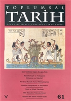 Toplumsal Tarih Dergisi Say: 61 Tarih Vakf Yurt Yaynlar Toplumsal Tarih Dergi