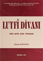 Lutfi Divan Trk Dil Kurumu Yaynlar