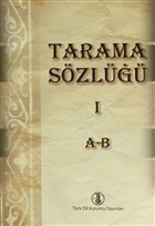Tarama Szl - 8 Cilt Takm Trk Dil Kurumu Yaynlar
