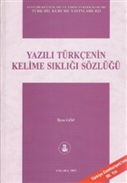 Yazl Trkenin Kelime Skl Szl Trk Dil Kurumu Yaynlar
