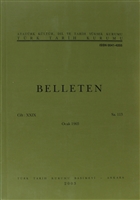 Belleten Say: 113 Cilt: 29 Trk Tarih Kurumu Yaynlar